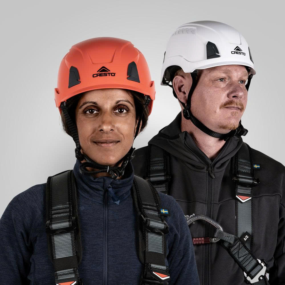 Mũ bảo hộ làm việc trên cao đạt chuẩn giúp ôm sát đầu và bảo vệ va đập