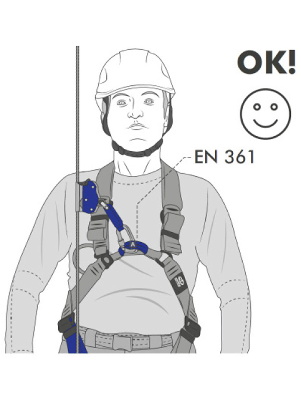 Thiết bị chống rơi Somain SKC H04 EVO Fall Arrest Slider