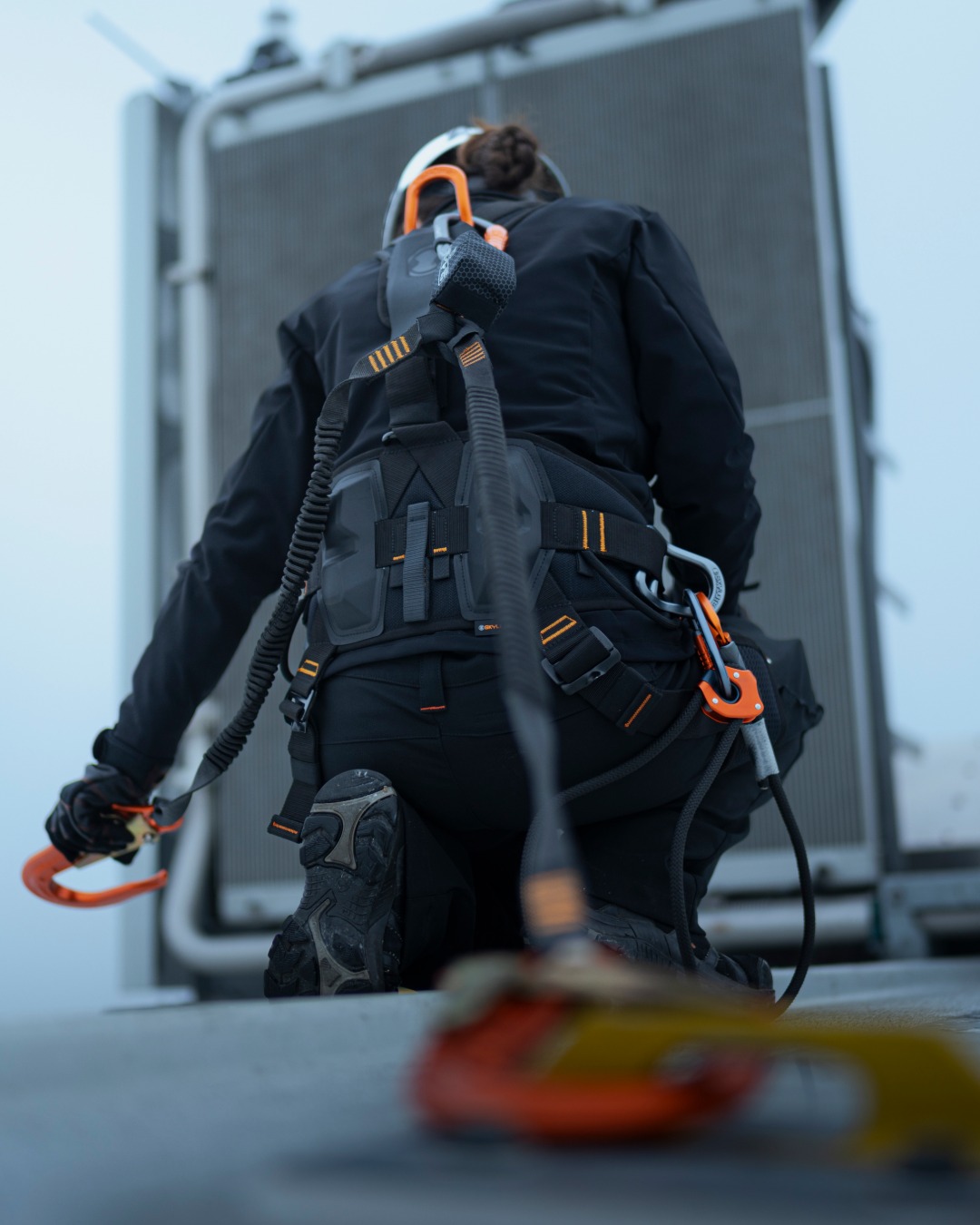 Dây chống rơi đôi giảm sốc